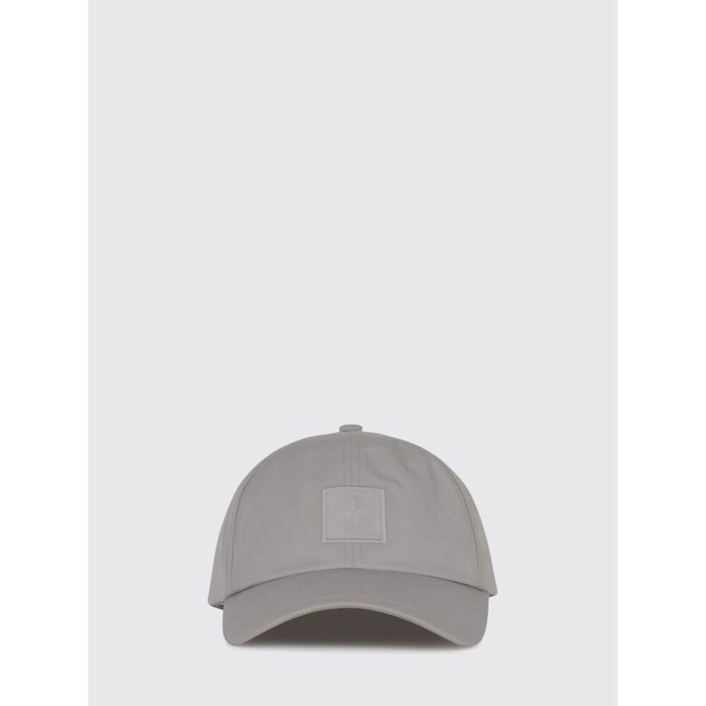 Stone Island Hat Men Grey